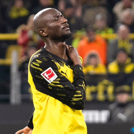 Guirassys Auftritt als Spiegelbild