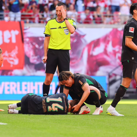 Direkt ins Krankenhaus: Gladbacher Sorgen um Hashioka