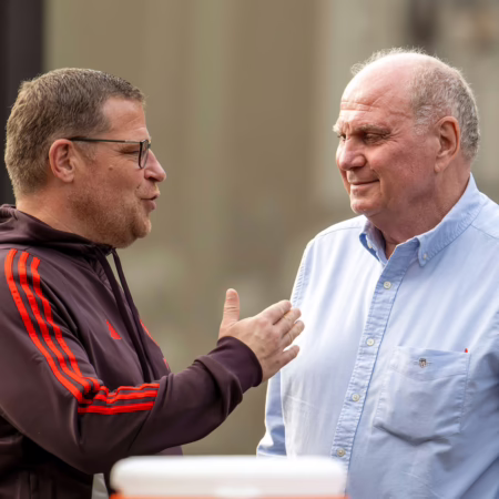 Eberl schließt Rücktritt bei Bayern aus – „Erinnert euch an Berti Vogts!“