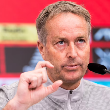 Keine Entwicklung? Hjulmand verweist auf die Daten – die ihn widerlegen