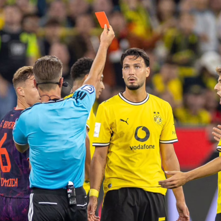 „Rohes Spiel“ gegen Saibari: DFB sperrt Bensebaini für zwei Pokalspiele
